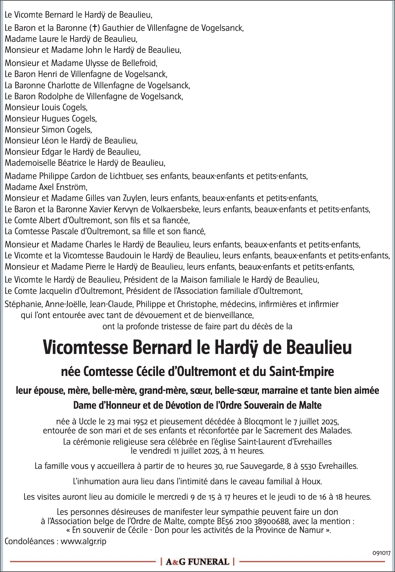 Cécile d'Oultremont