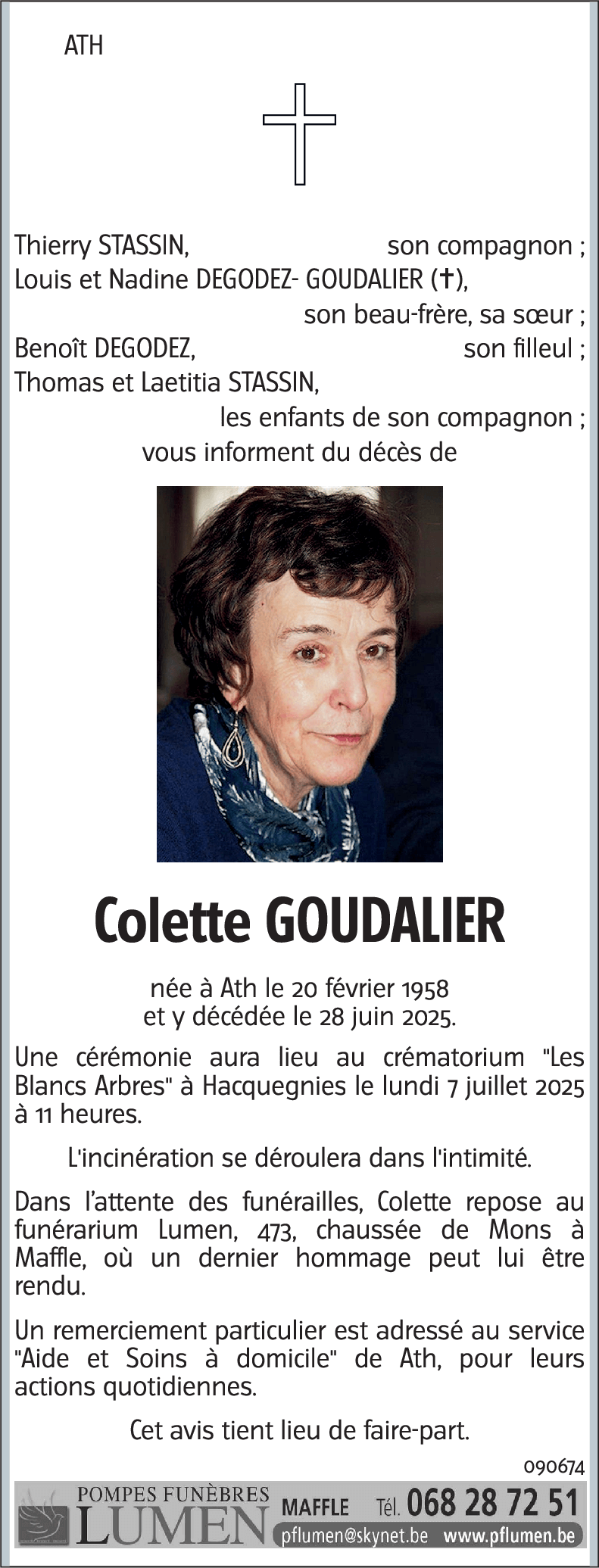 Colette GOUDALIER