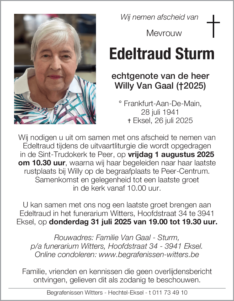 Edeltraud Sturm