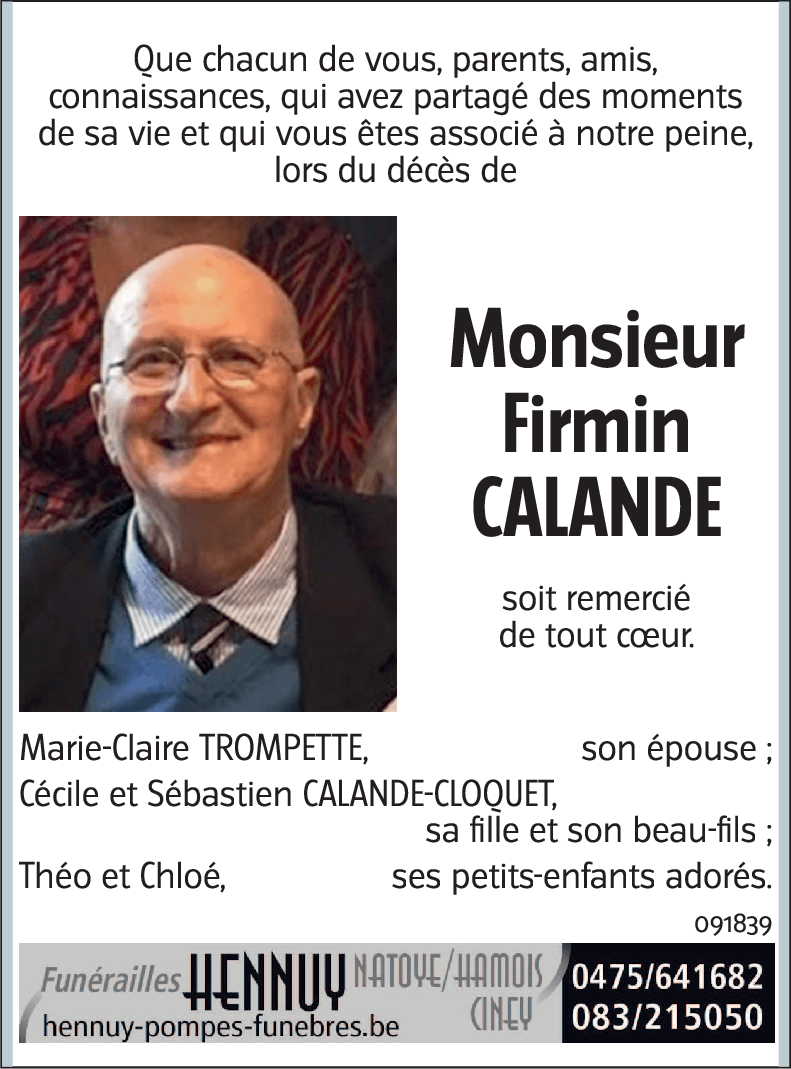Firmin CALANDE