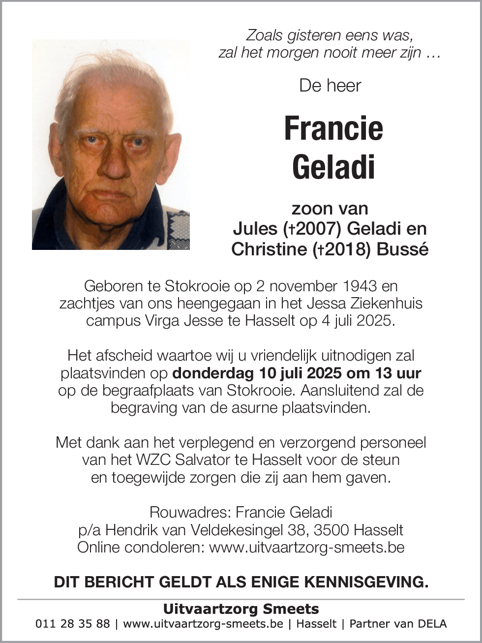 Francis Geladi