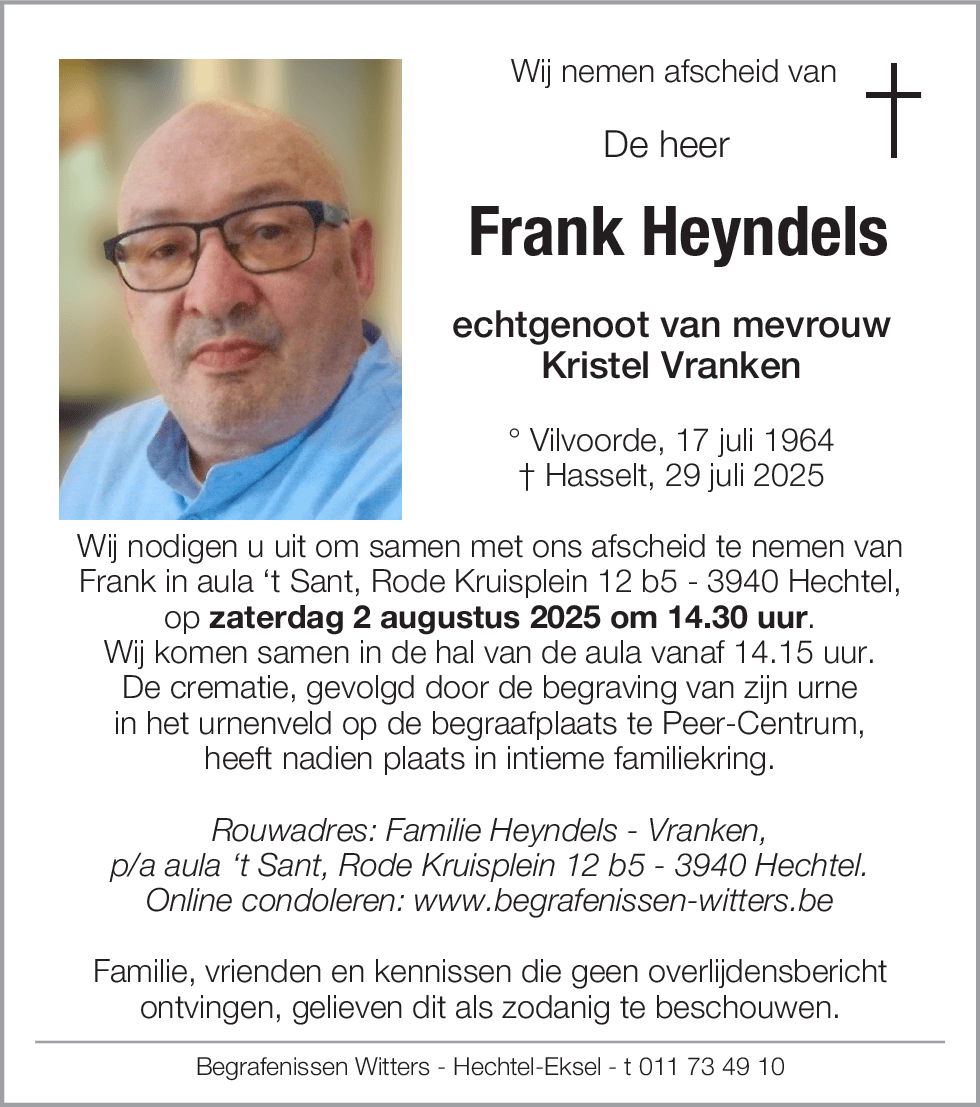 Frank Heyndels