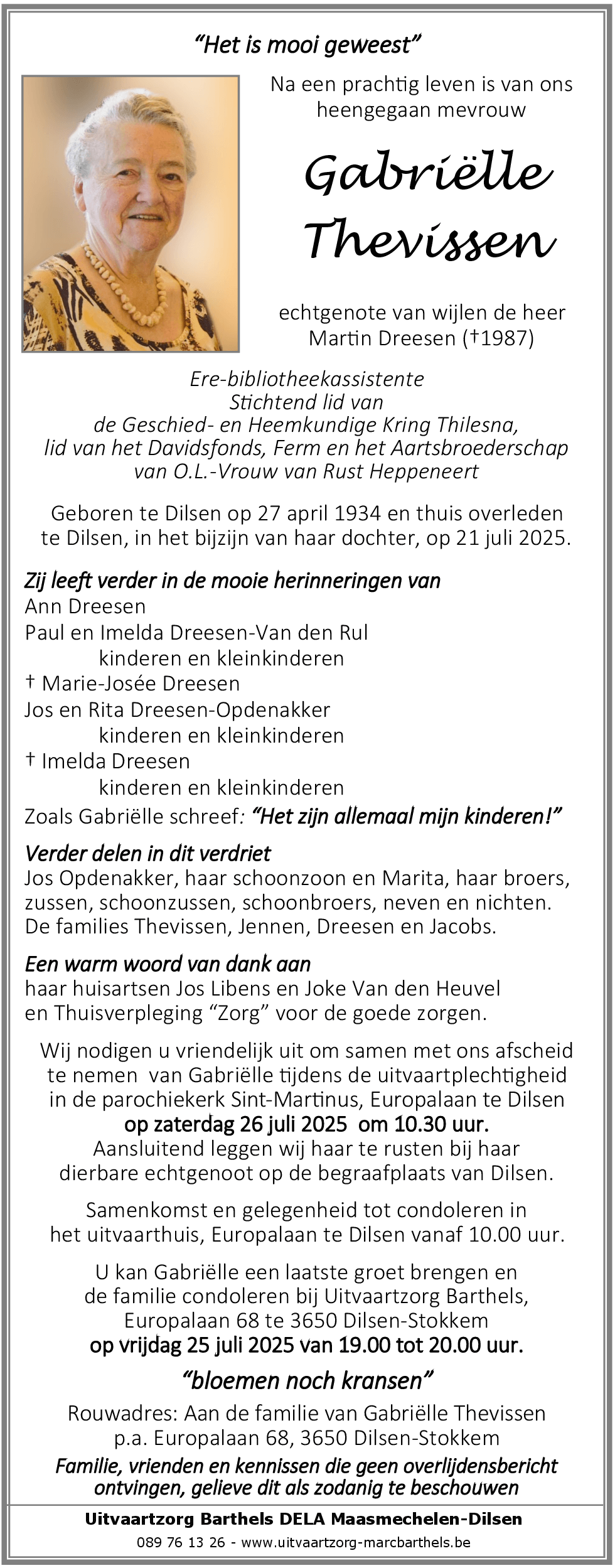 Gabriëlle Thevissen