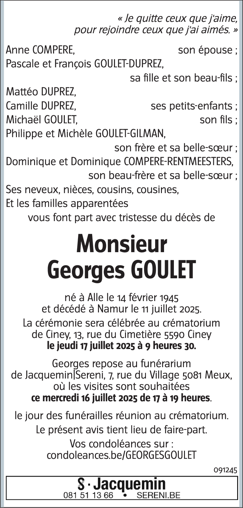 Georges Goulet