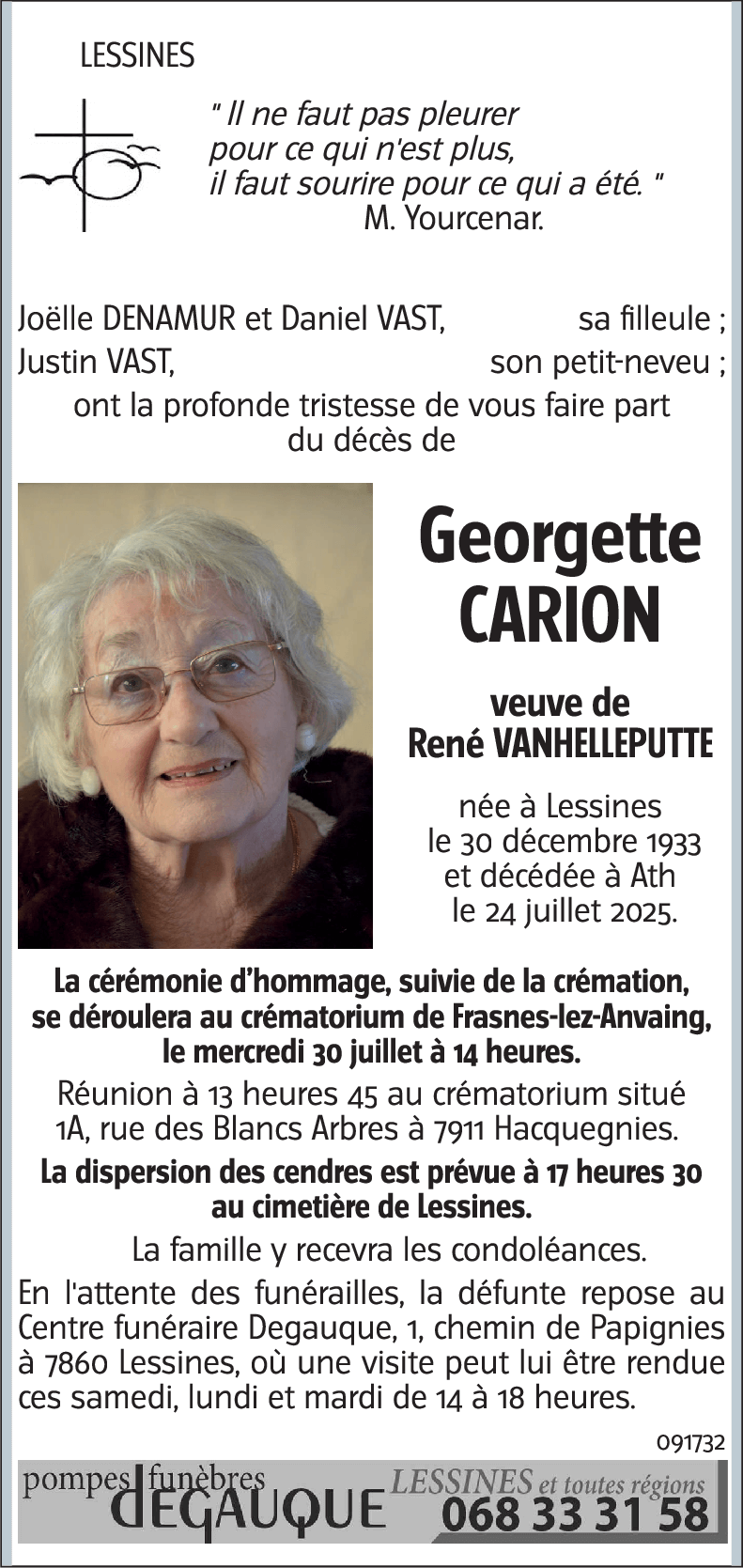 Georgette CARION