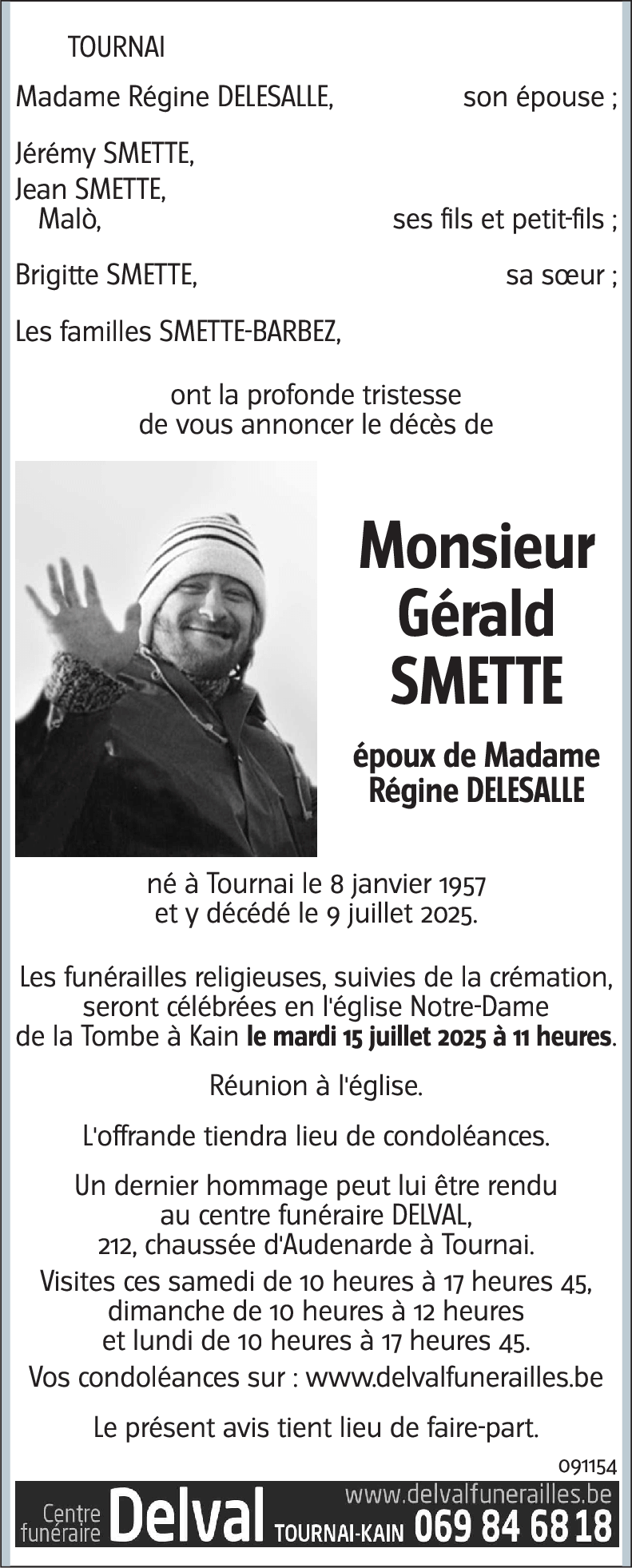 Gérald SMETTE