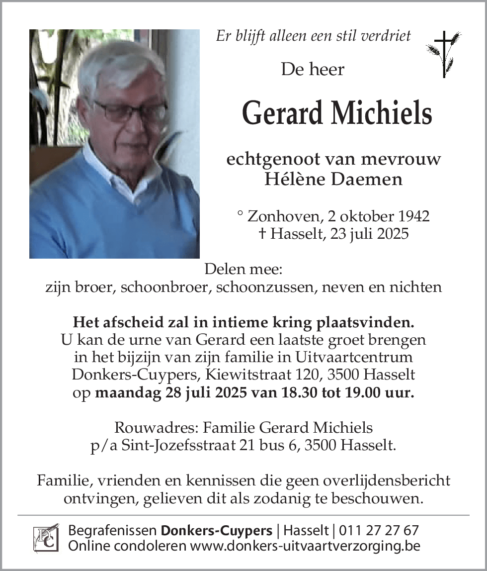 Gerard Michiels
