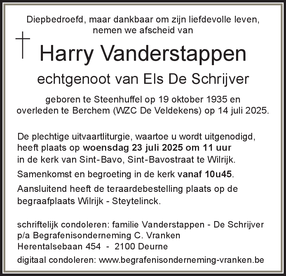 Hendrik Vanderstappen