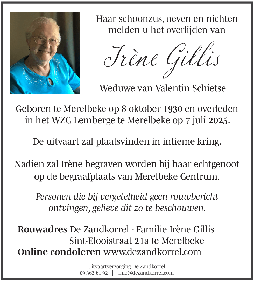 Irena Gillis