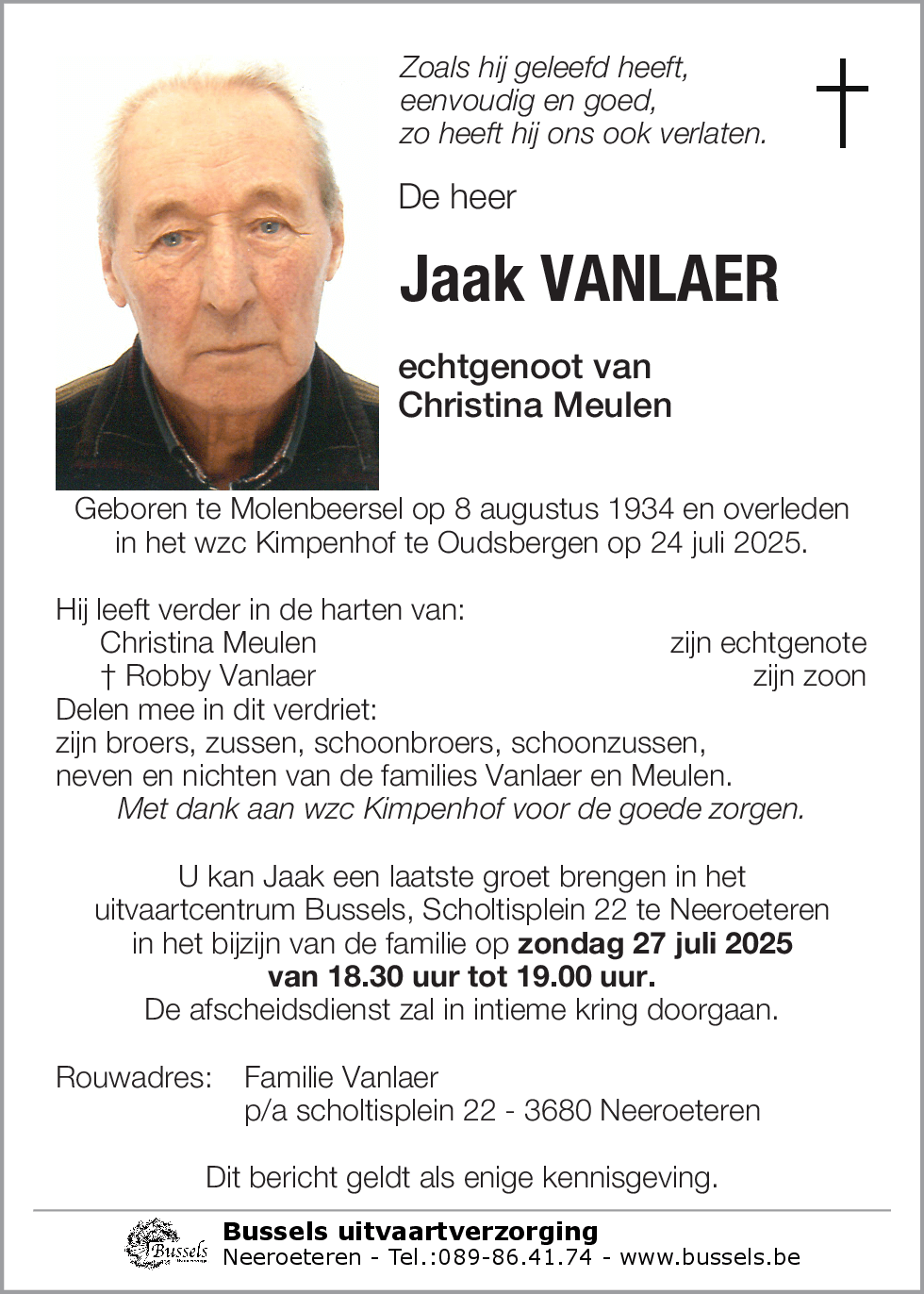 Jaak VANLAER