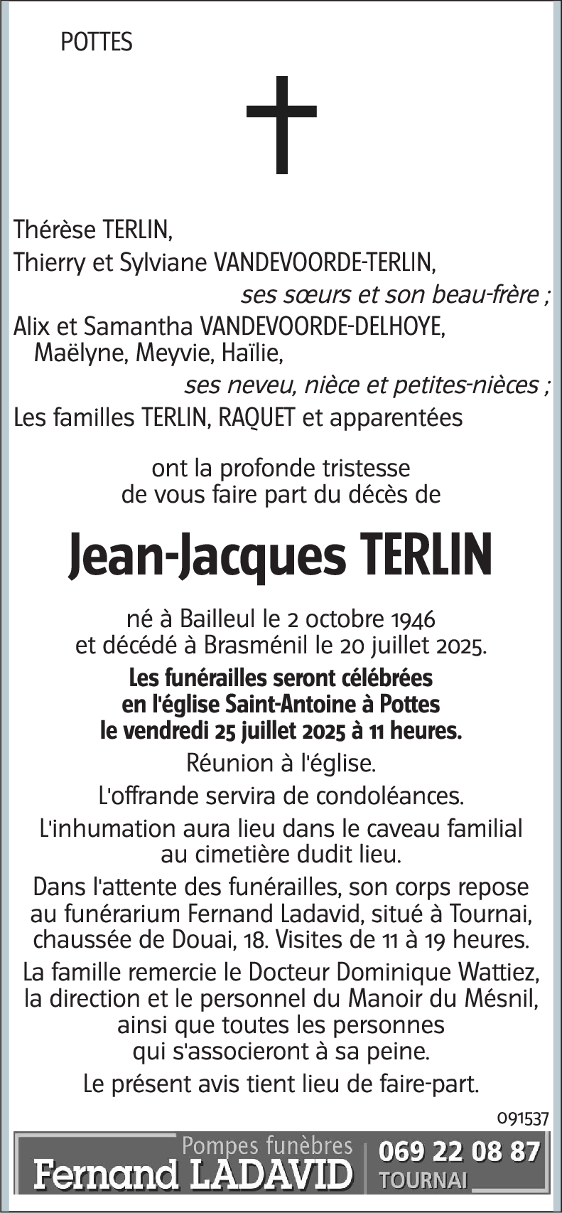 Jean-Jacques TERLIN