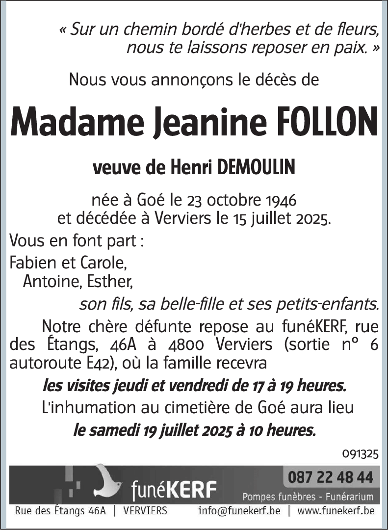 Jeanine Follon