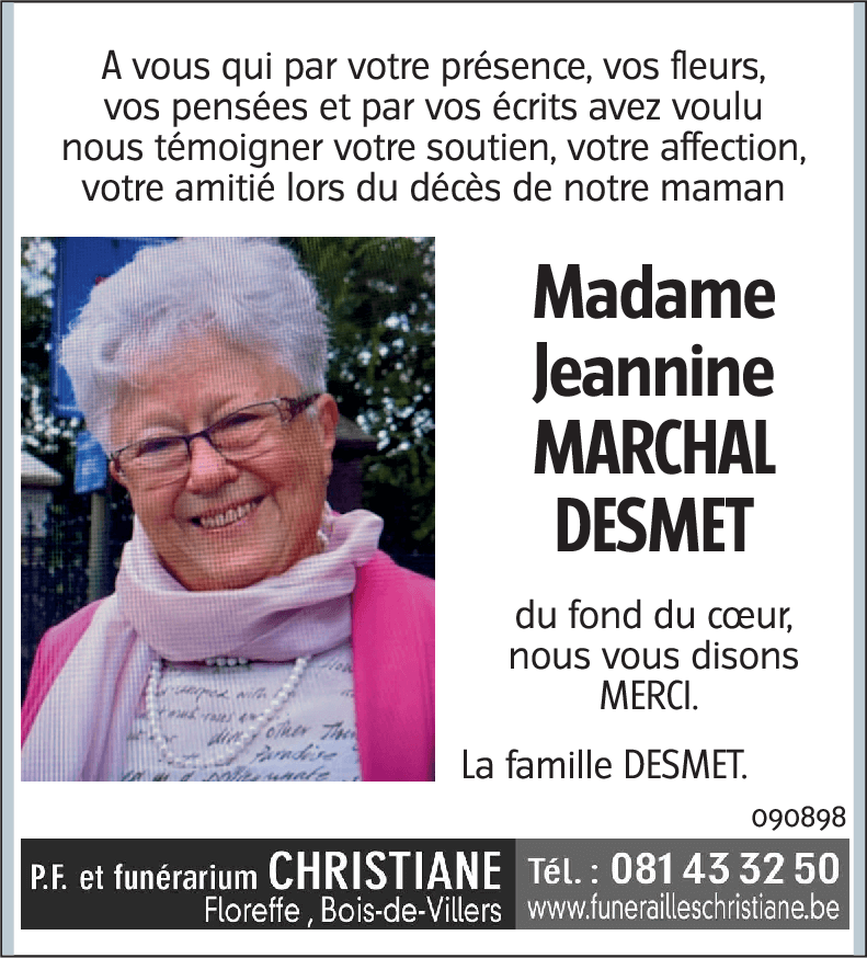 Jeannine MARCHAL