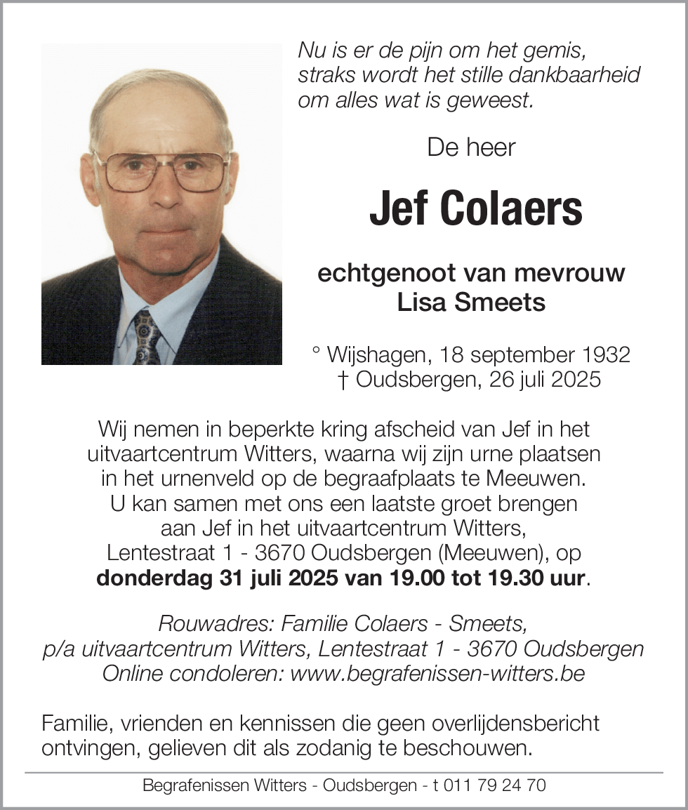 Jef Colaers