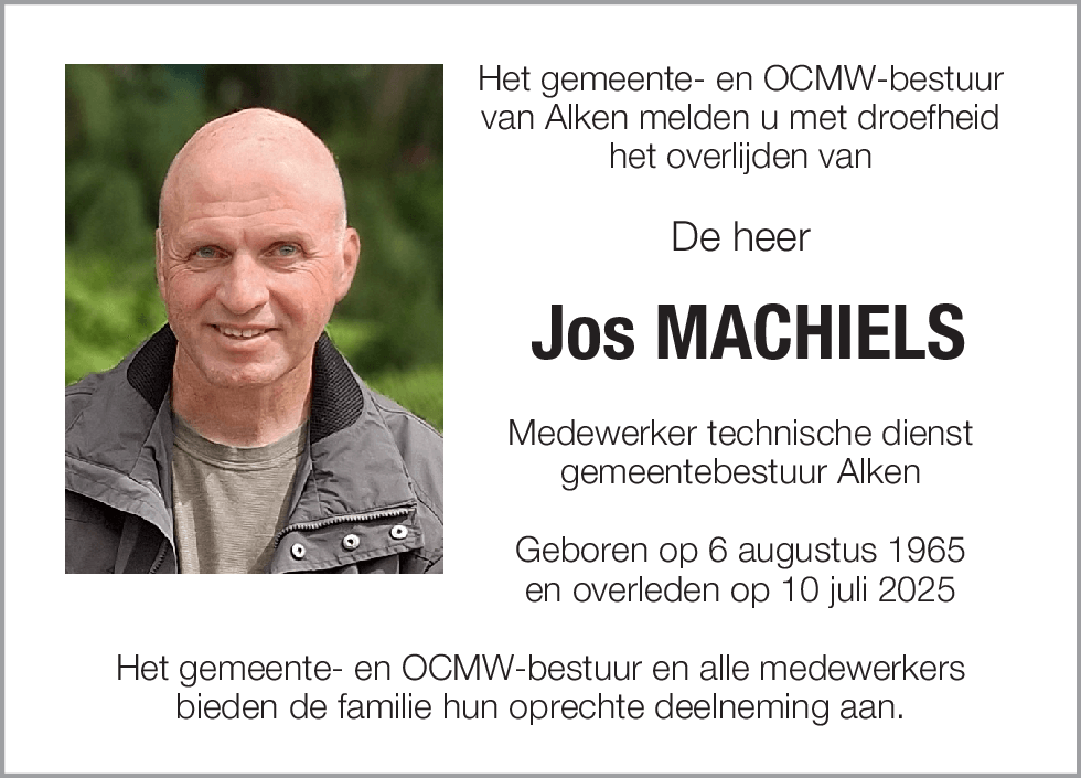 Jos Machiels