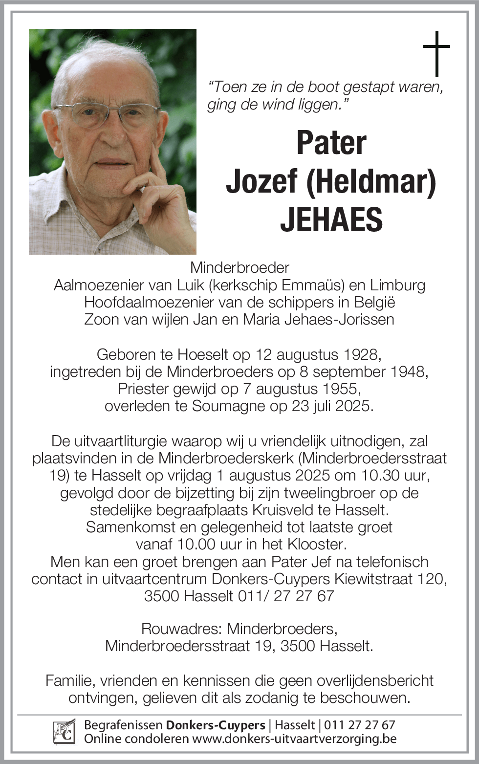 Jozef (Heldmar) Jehaes