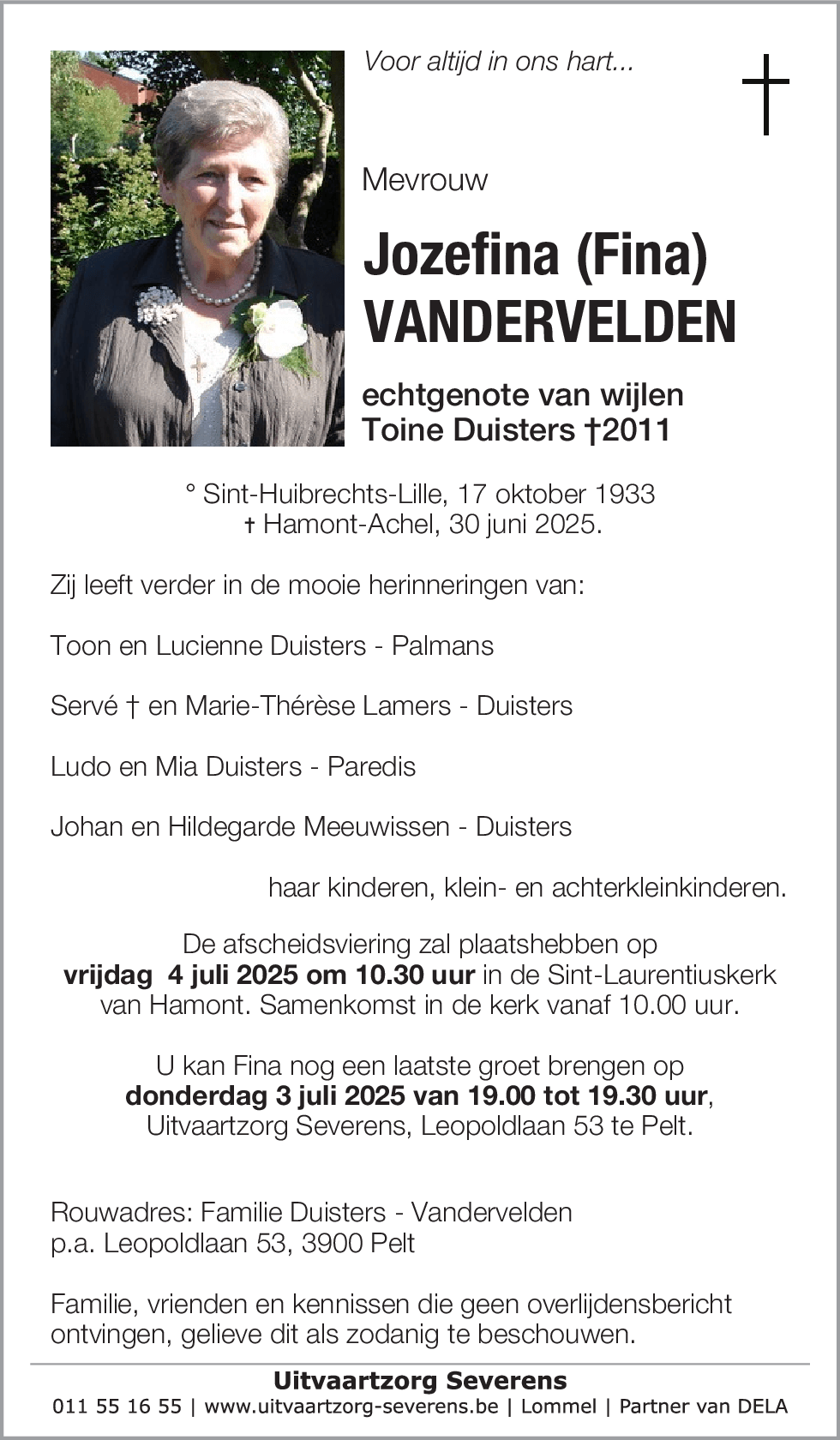 Jozefina Vandervelden