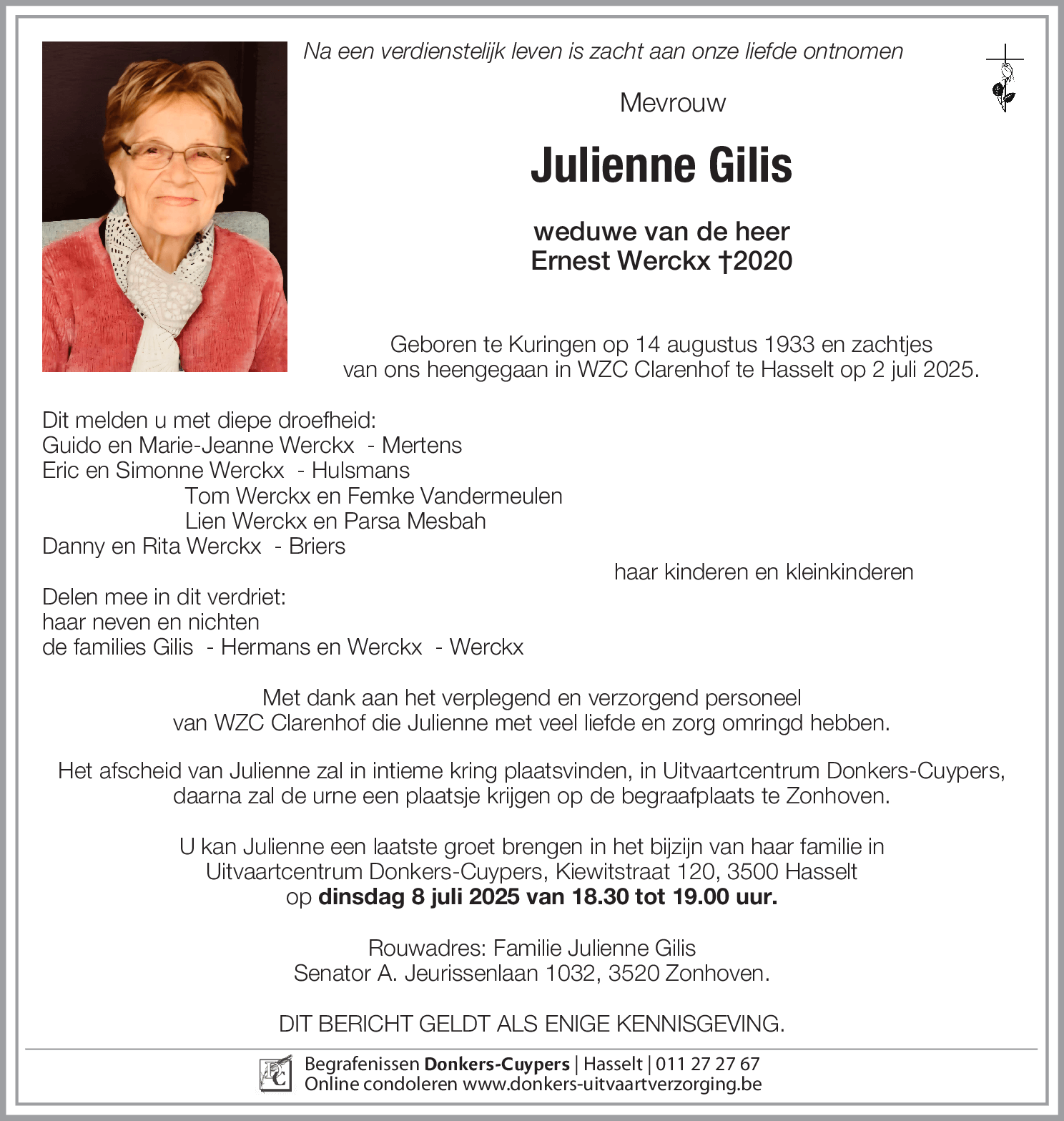 Julienne Gilis