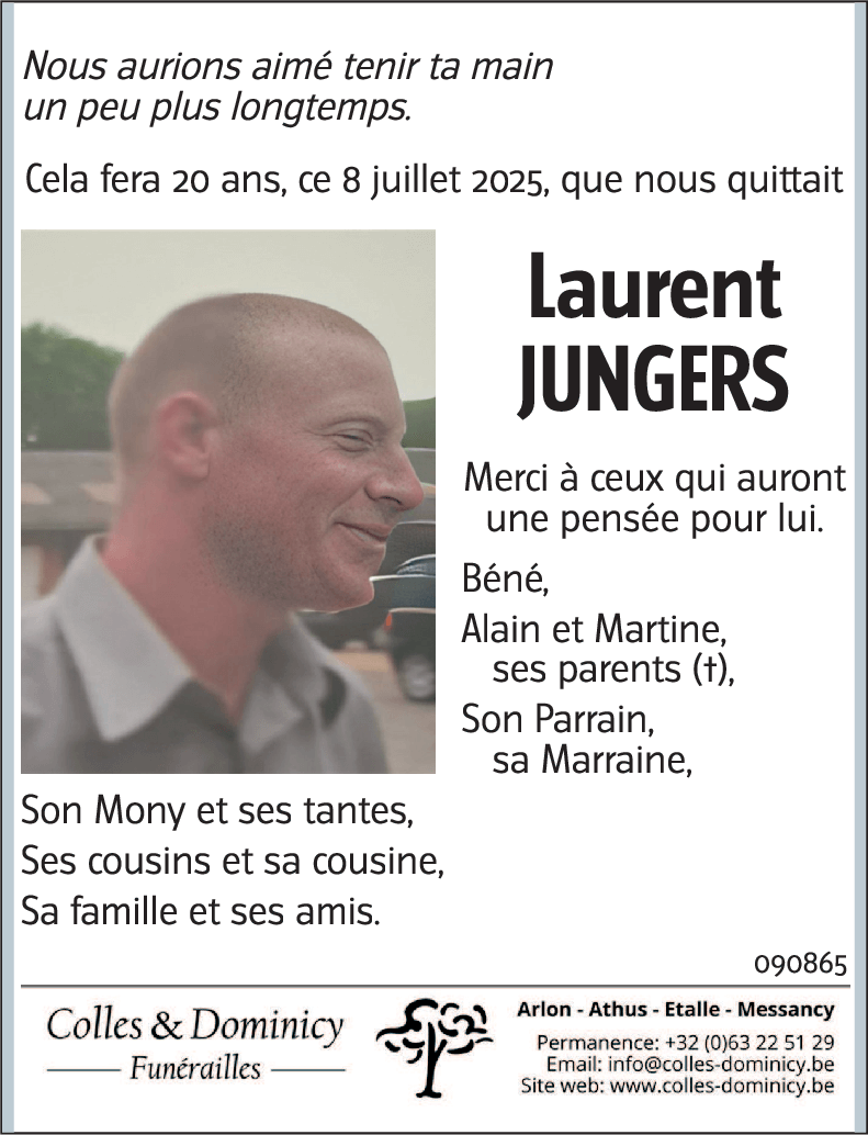 Laurent JUNGERS