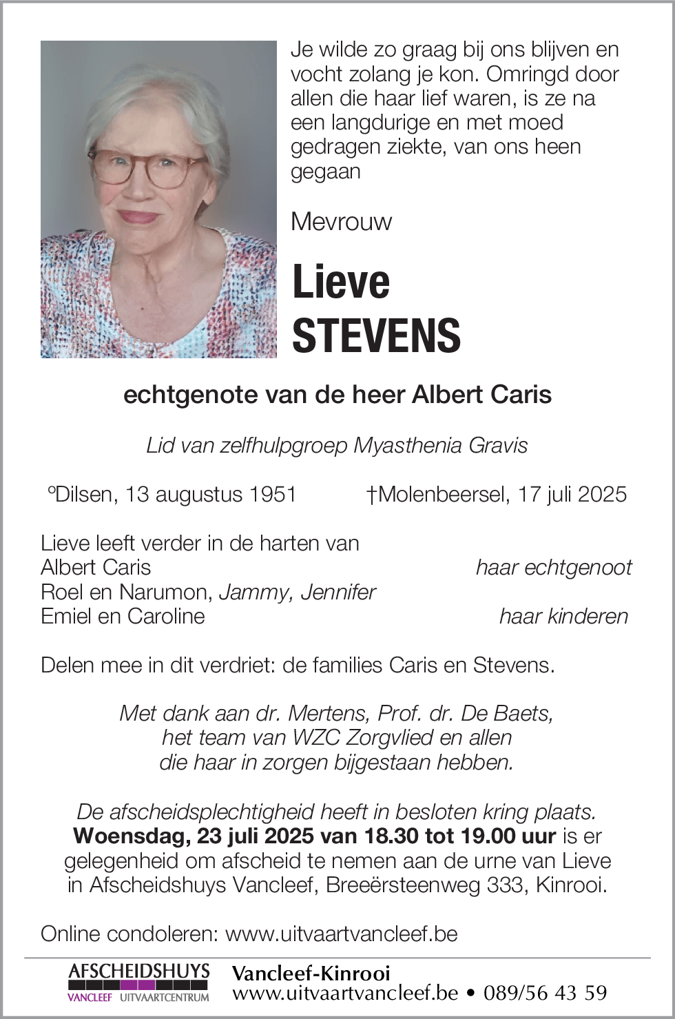 Lieve Stevens