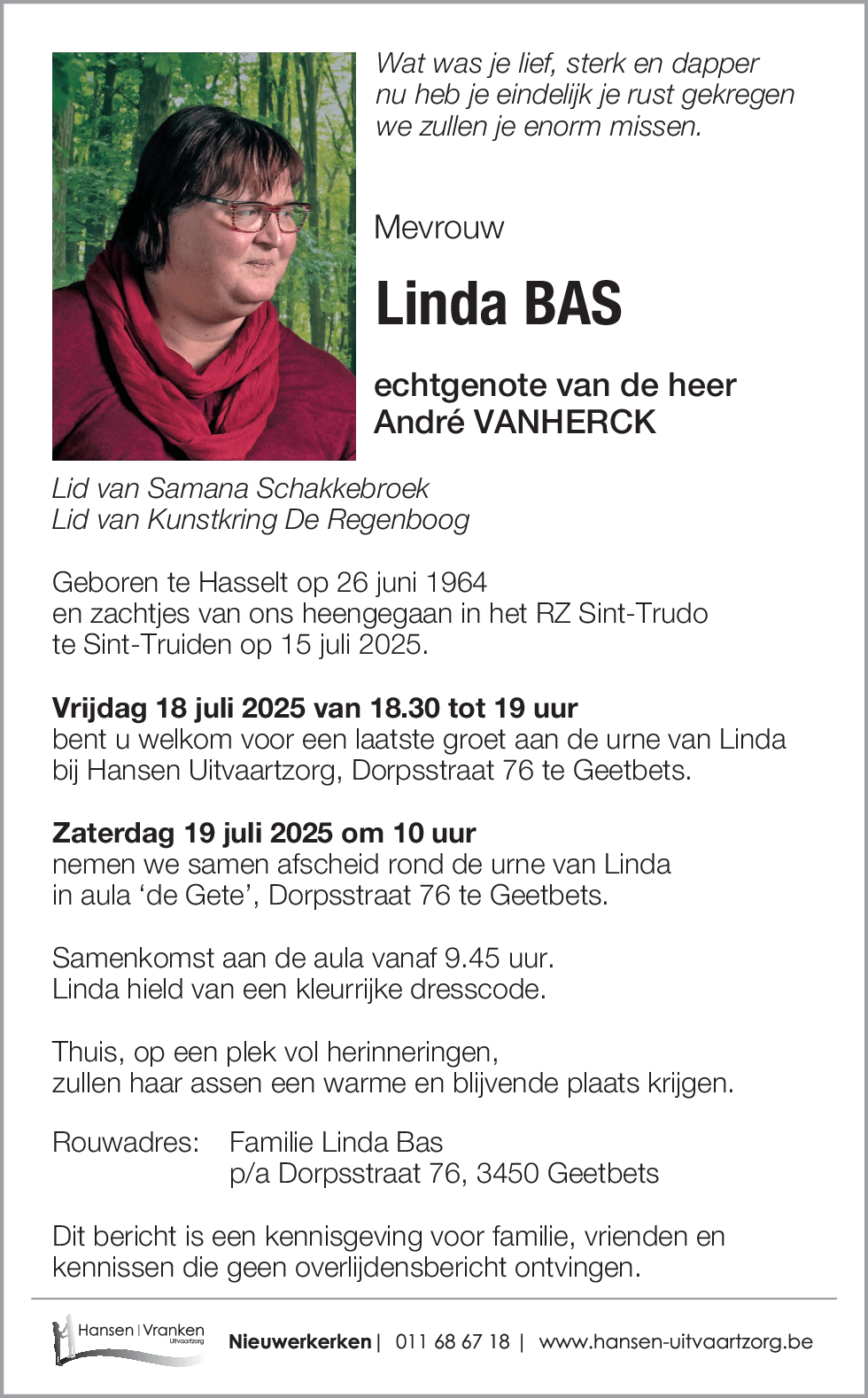 Linda BAS