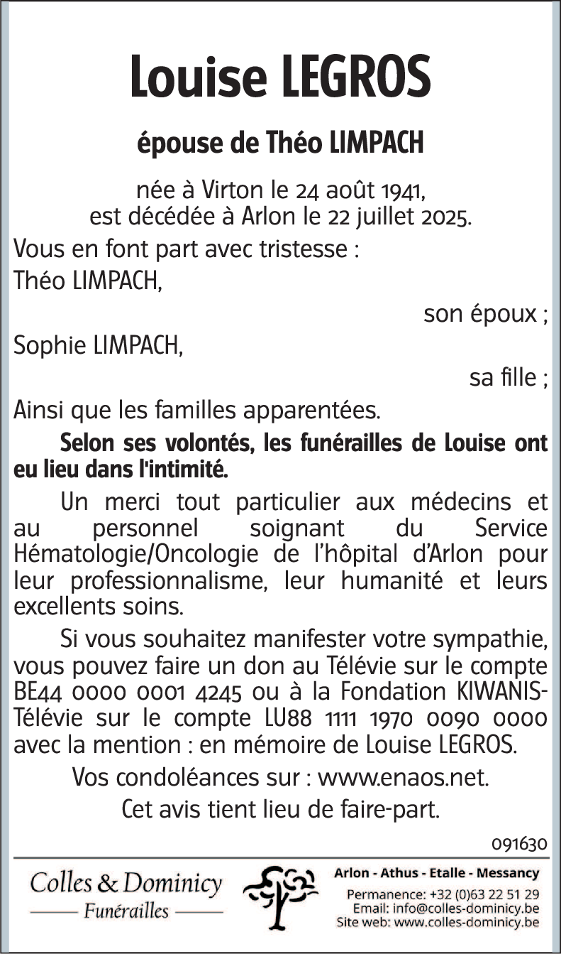Louise LEGROS