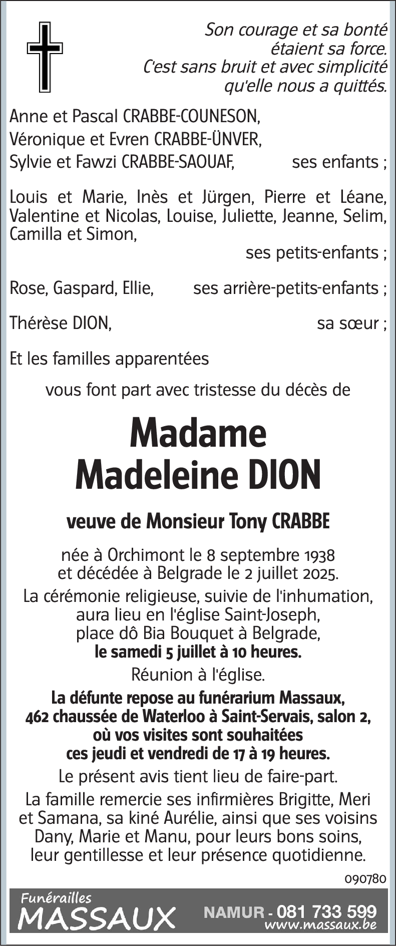 Madeleine DION