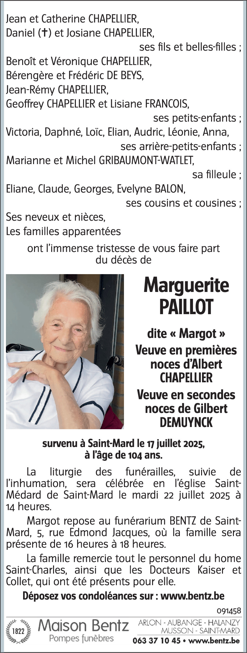 Marguerite PAILLOT