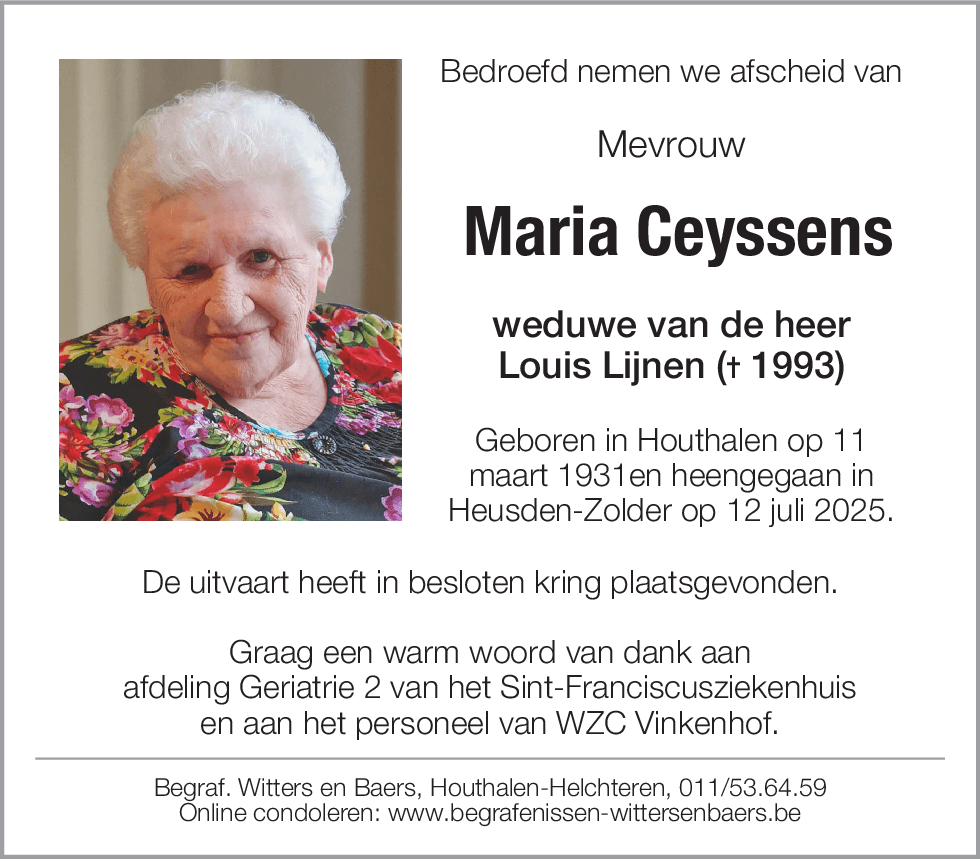 Maria Ceyssens