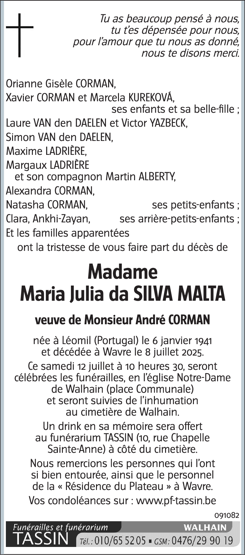 Maria Julia da SILVA MALTA