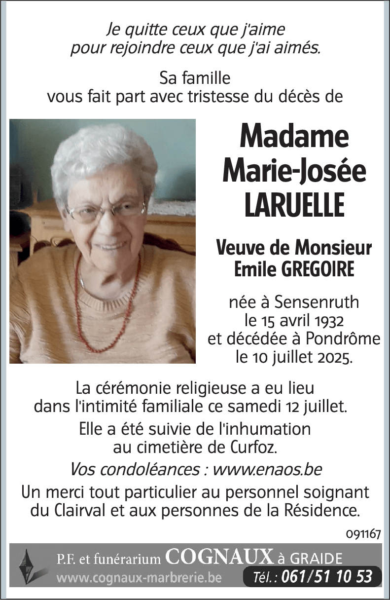 Marie-Josée LARUELLE