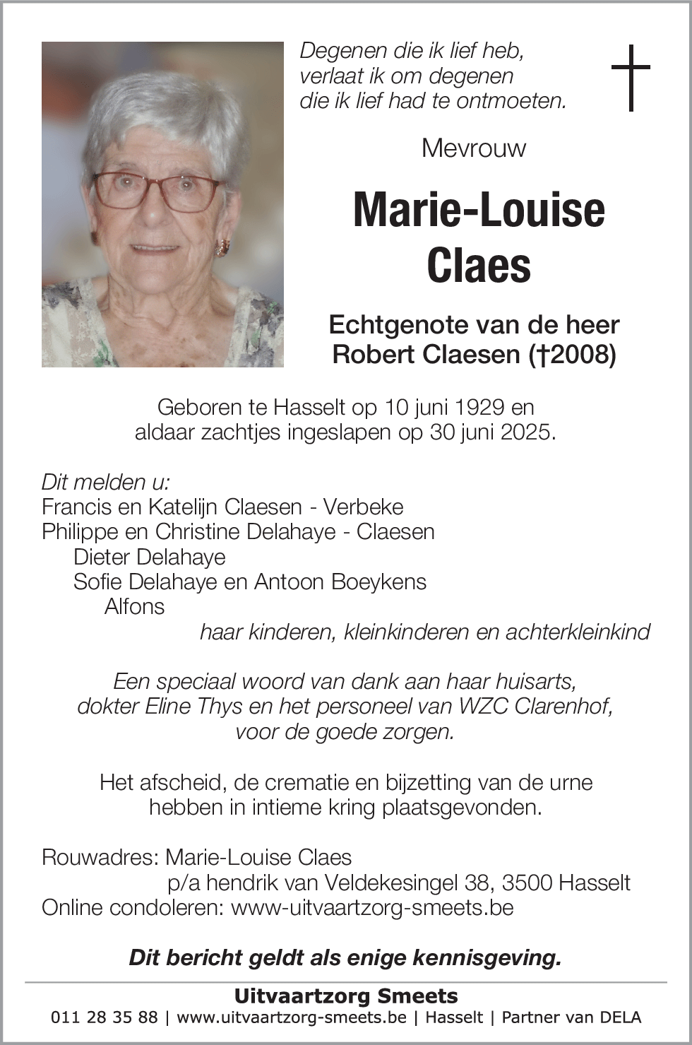 Marie-Louise Claes