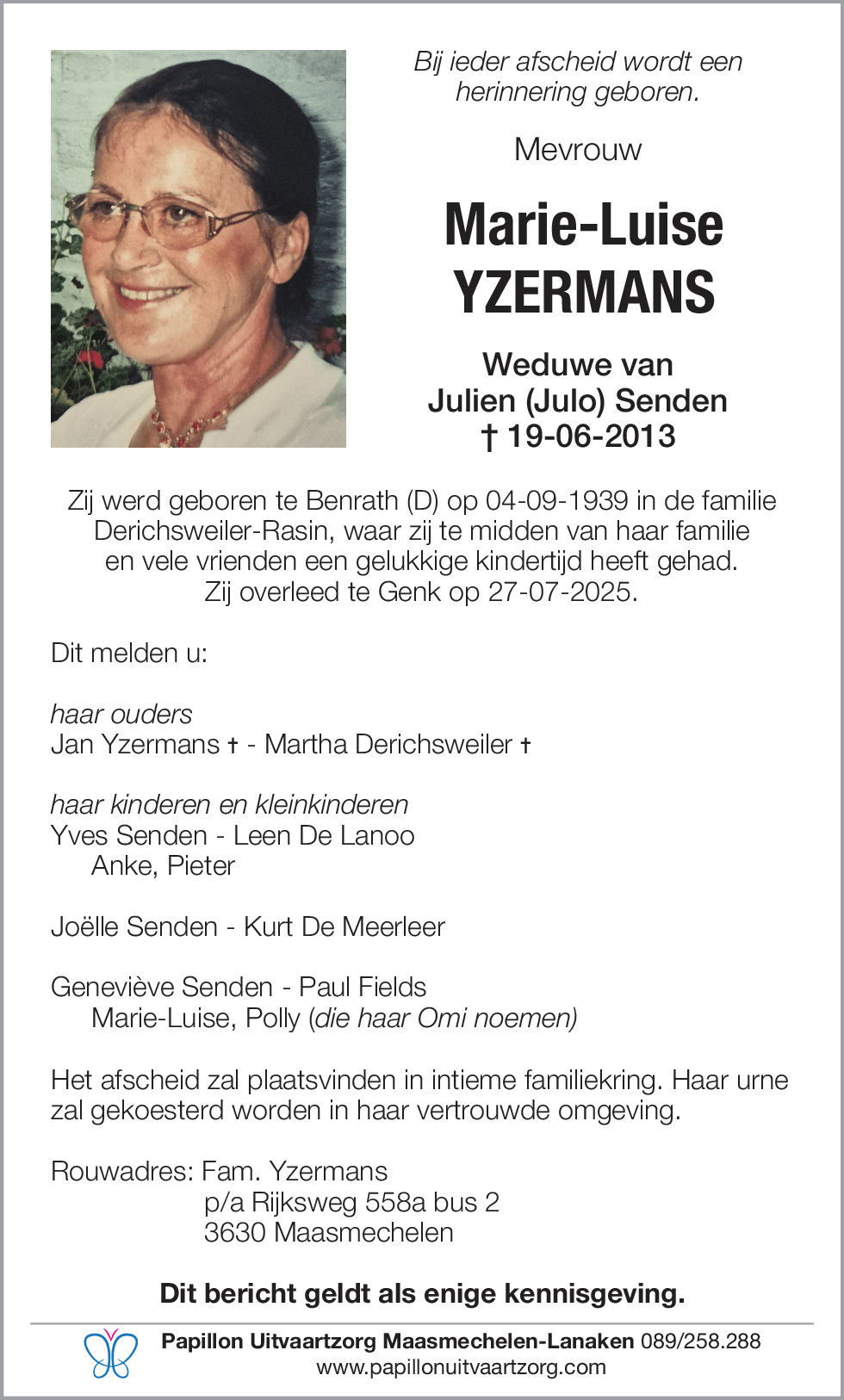 Marie-Luise Yzermans