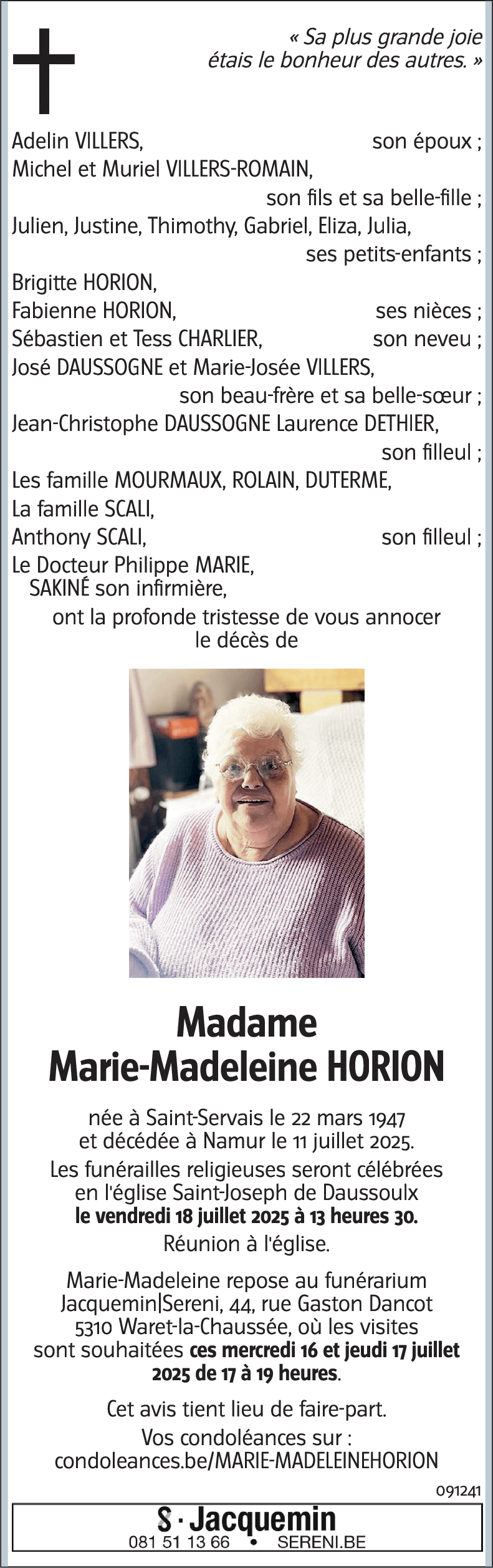 Marie-Madeleine Horion