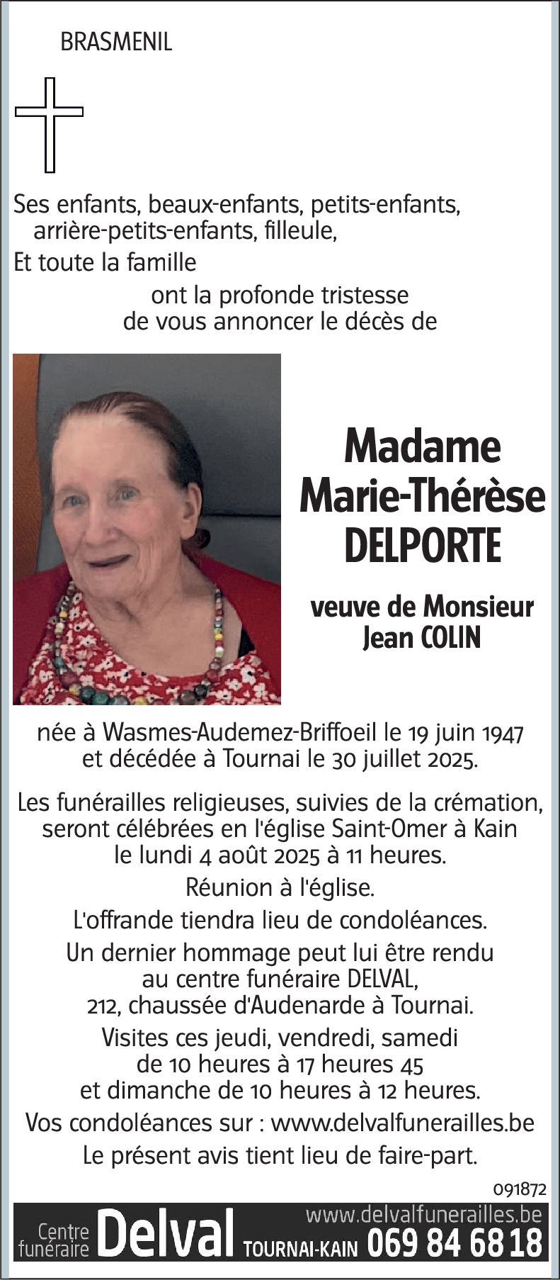 Marie-Thérèse DELPORTE