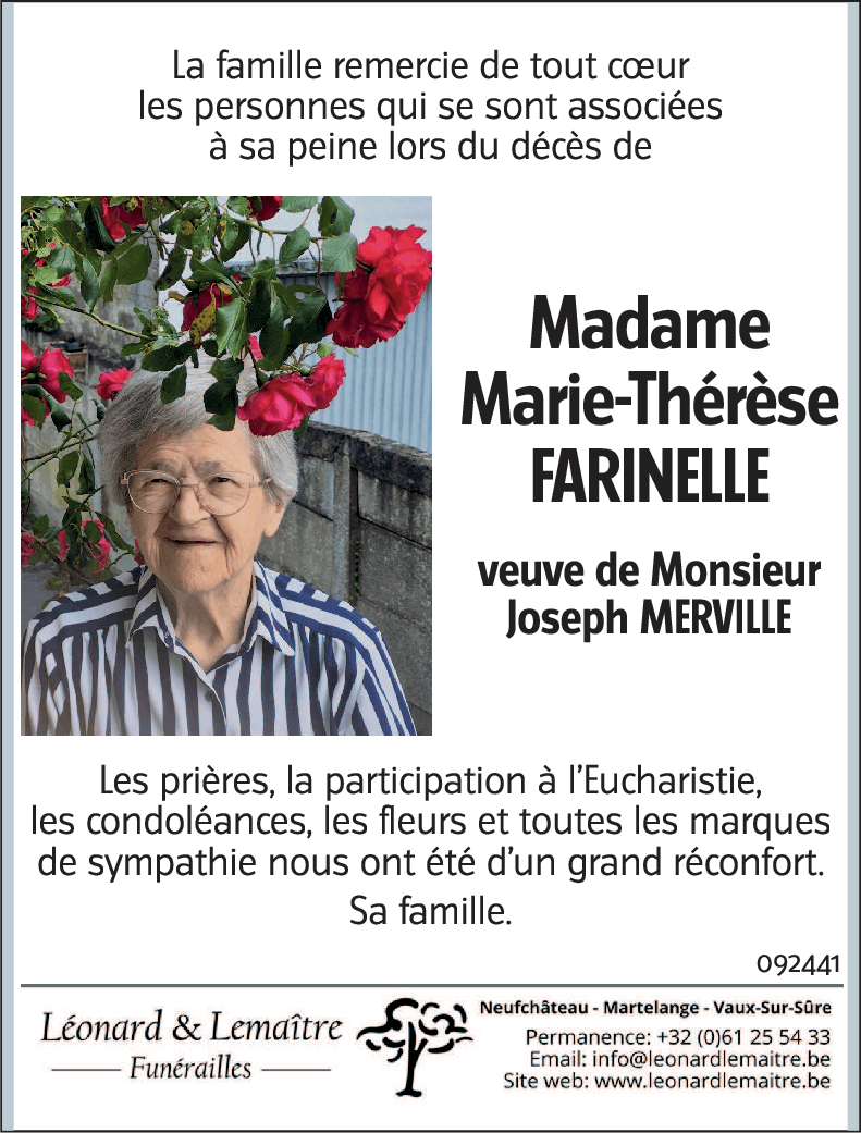 Marie-Thérèse FARINELLE