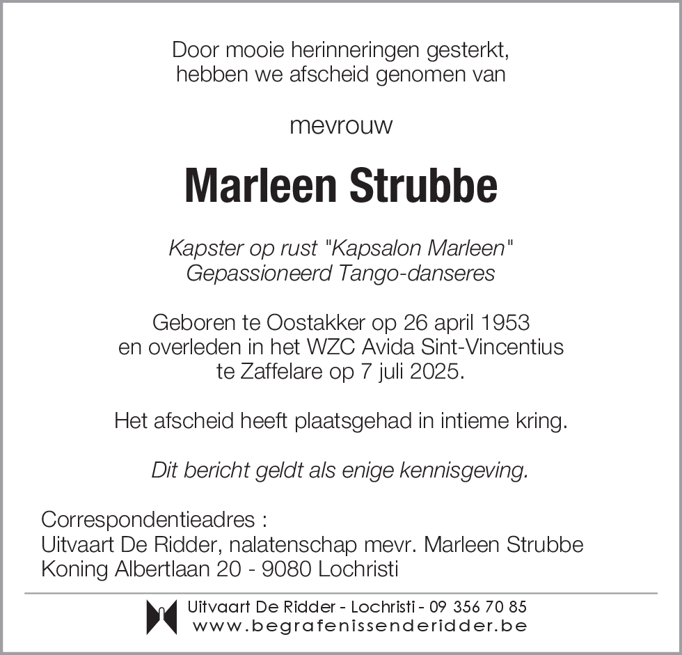 Marleen Strubbe