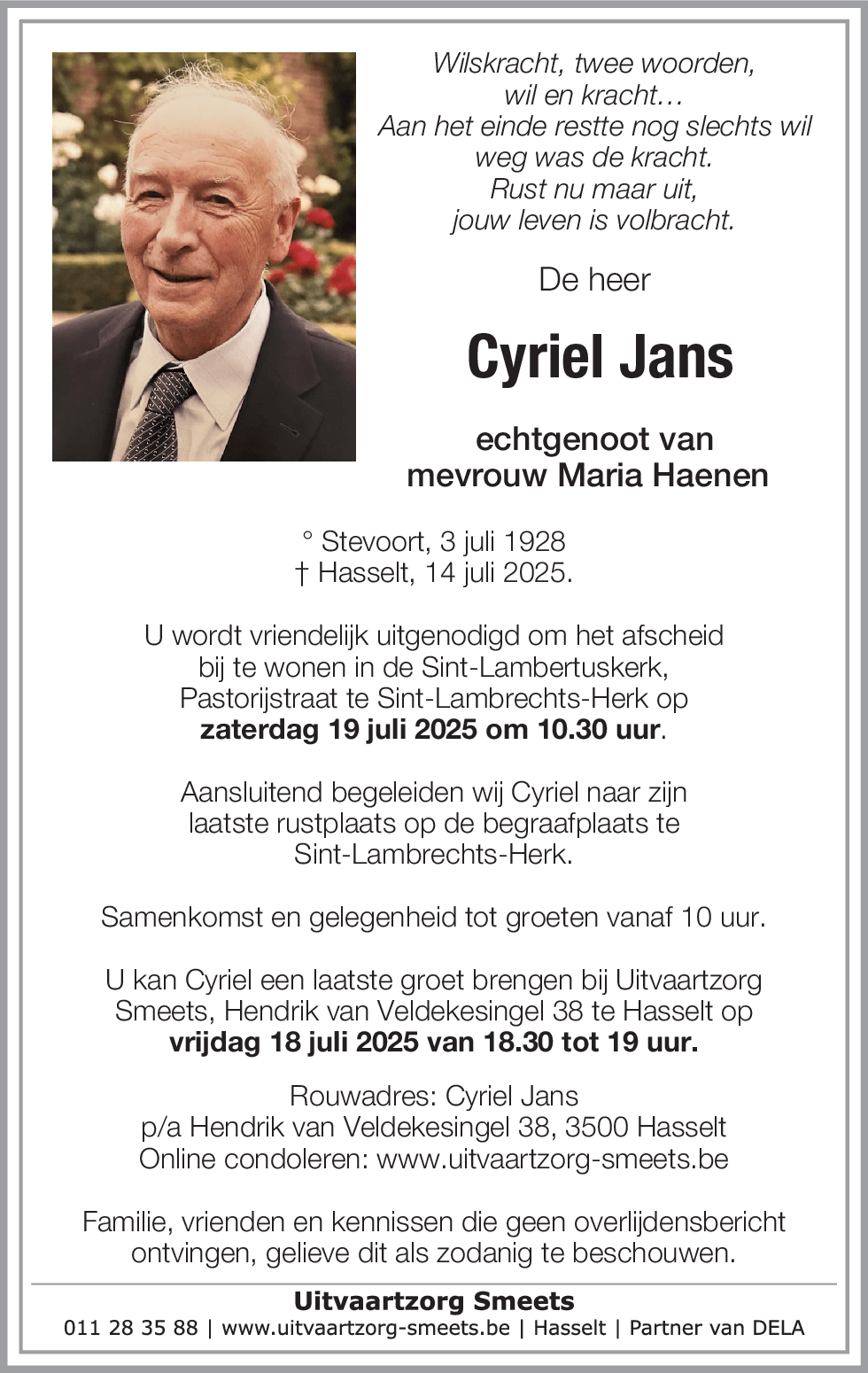 Modeste Cyrille Jans