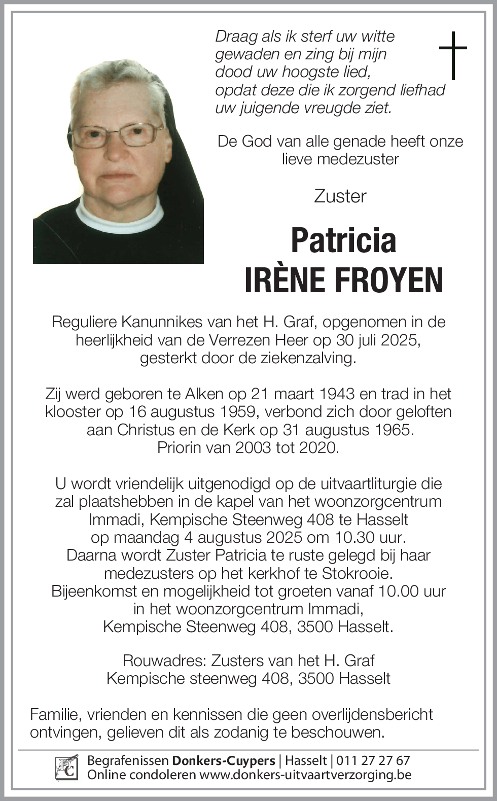 Patricia Irène Froyen