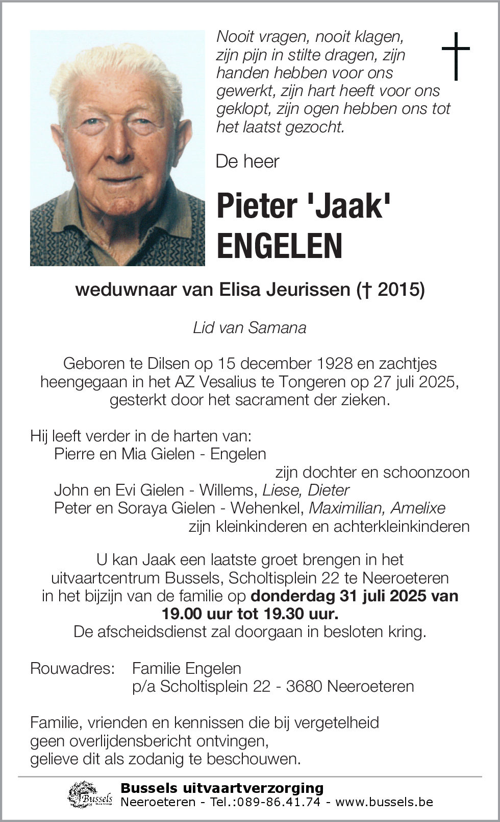 Pieter 'Jaak' Engelen