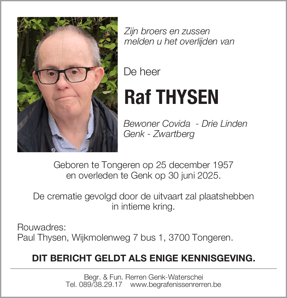 Raf THYSEN