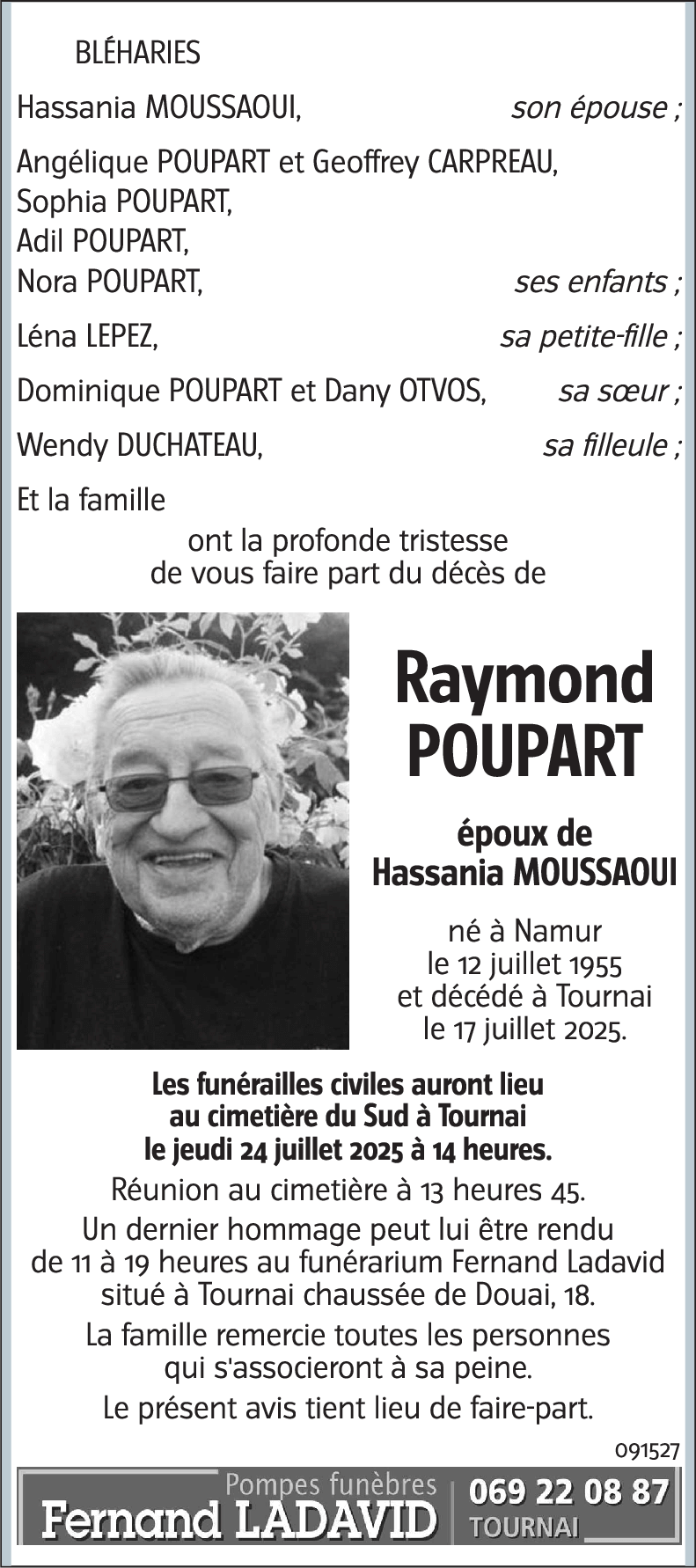 Raymond POUPART