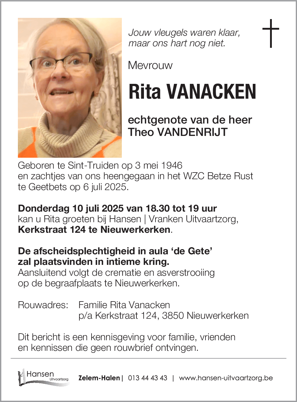 Rita VANACKEN