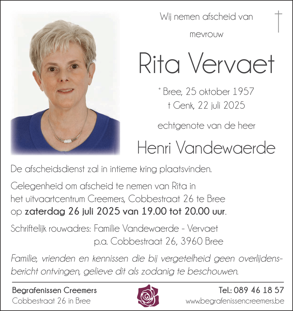 Rita Vervaet