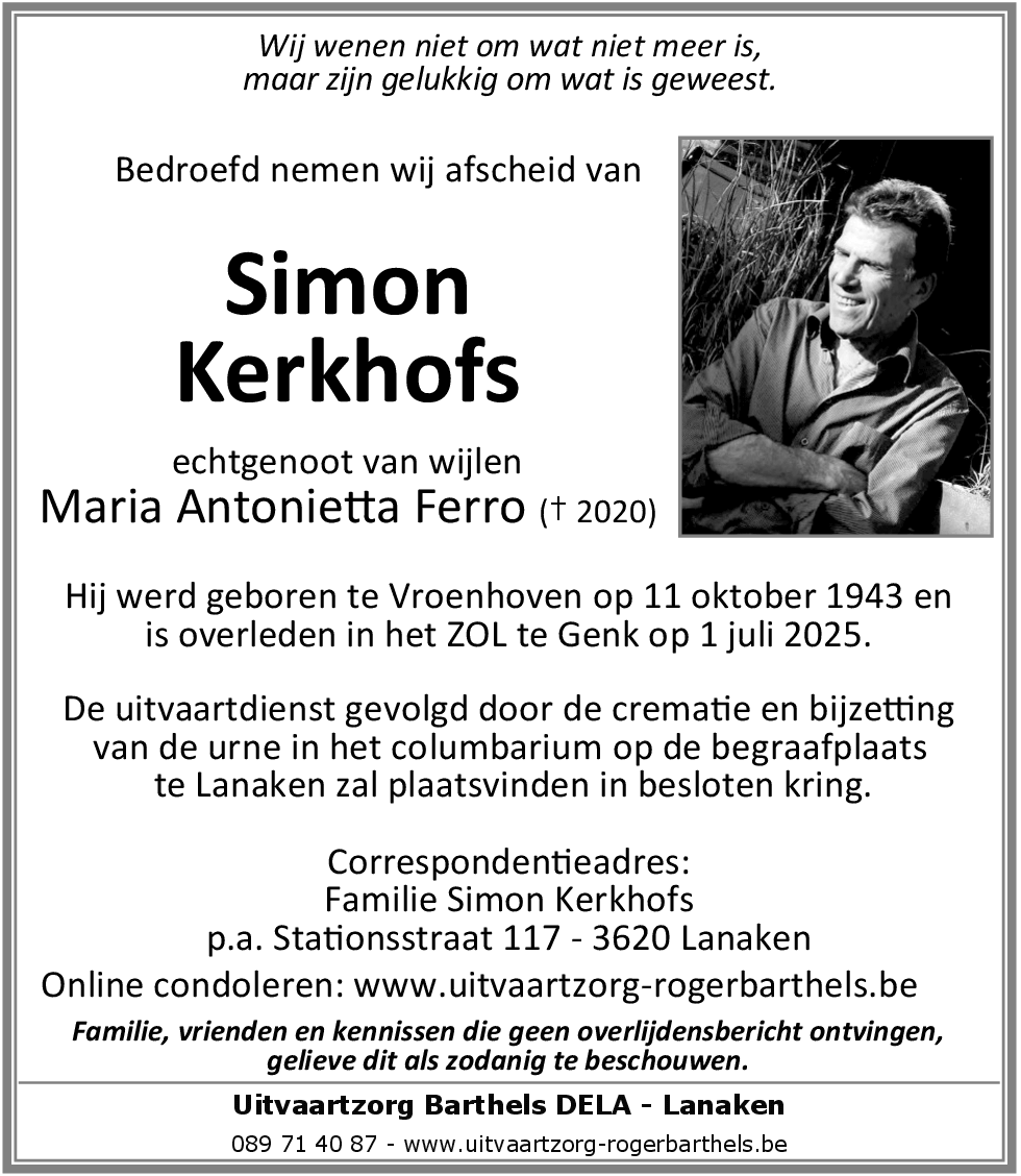 Simon Kerkhofs