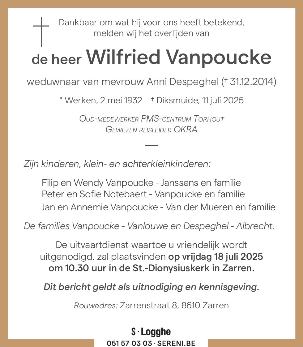 Vanpoucke Wilfried