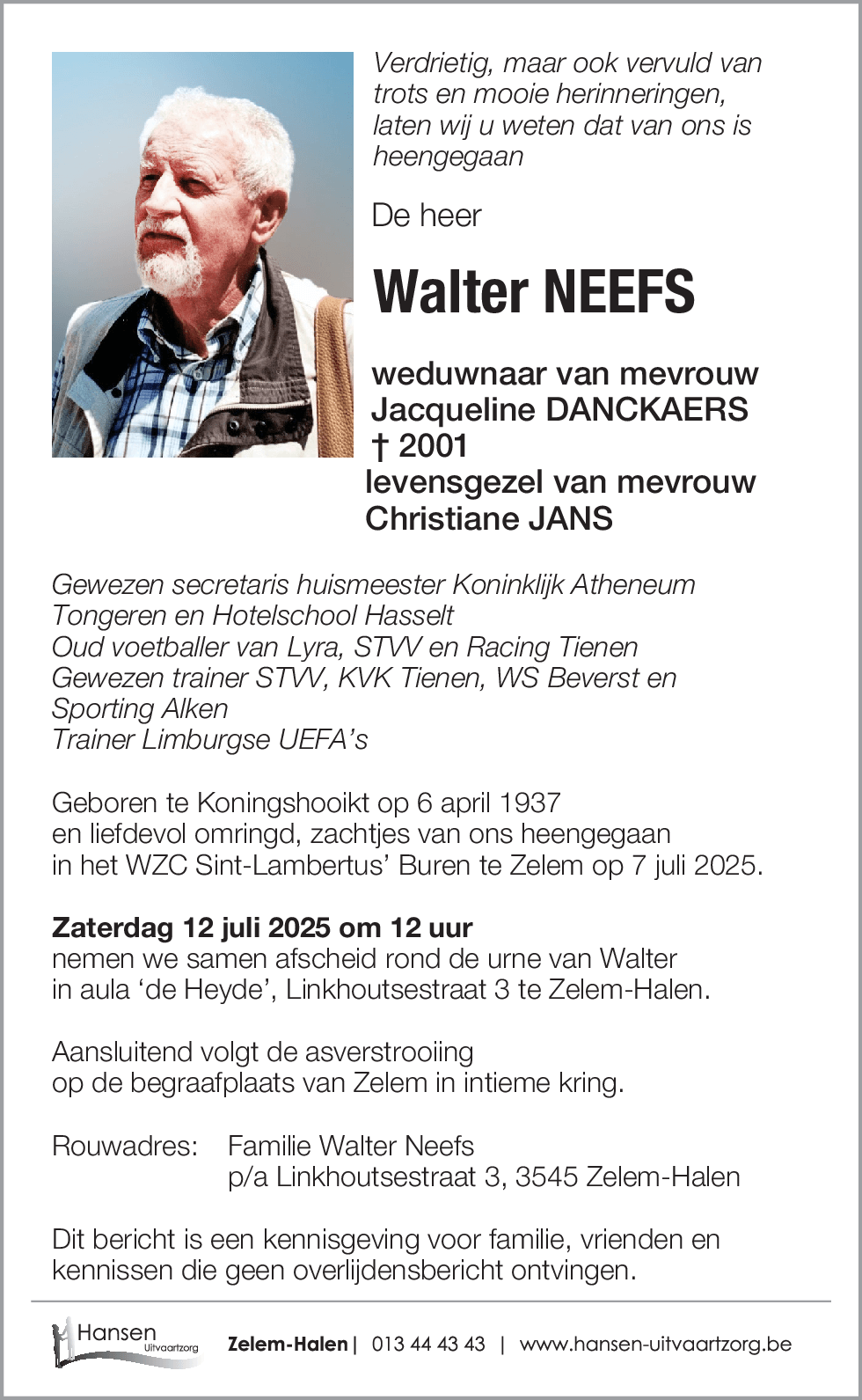 Walter NEEFS