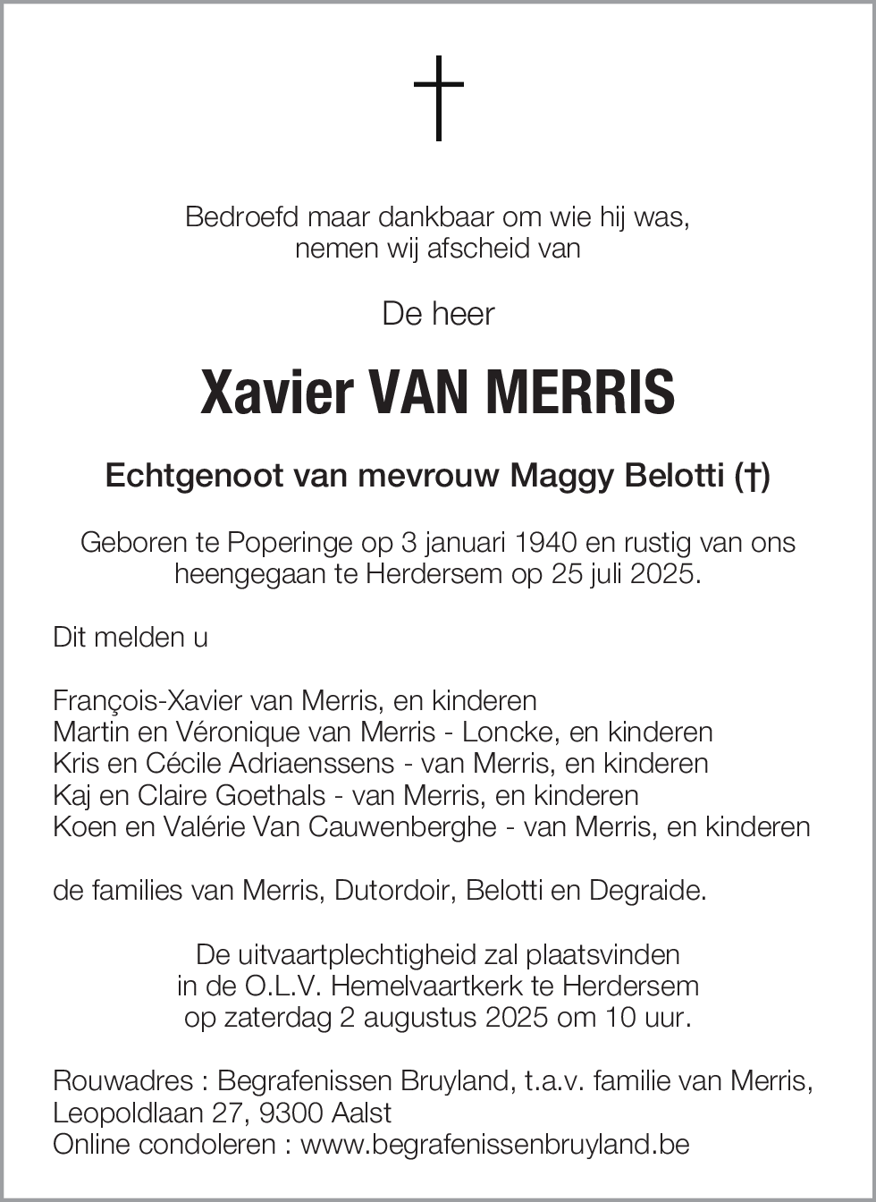 Xavier Van Merris