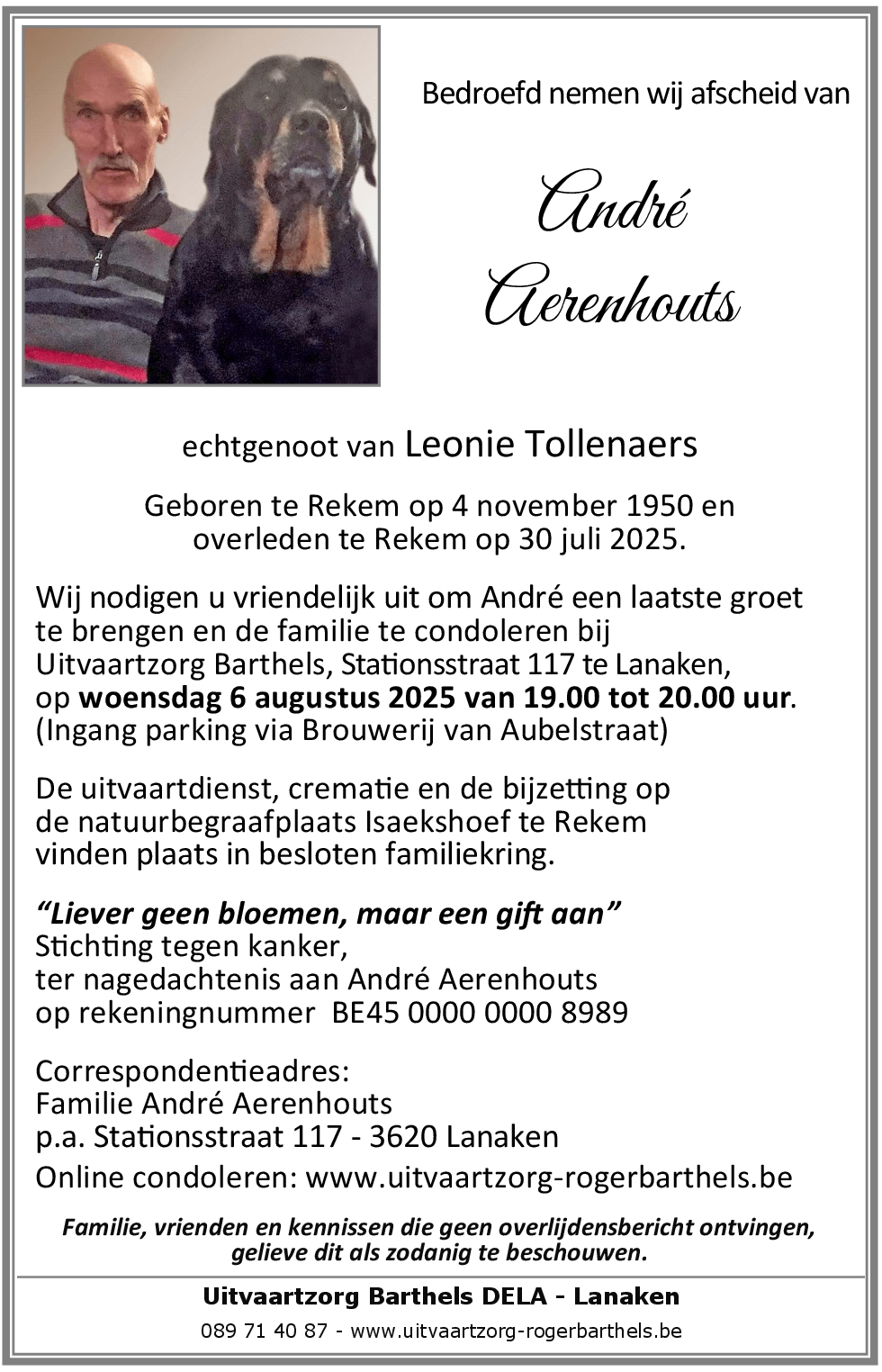 André Aerenhouts