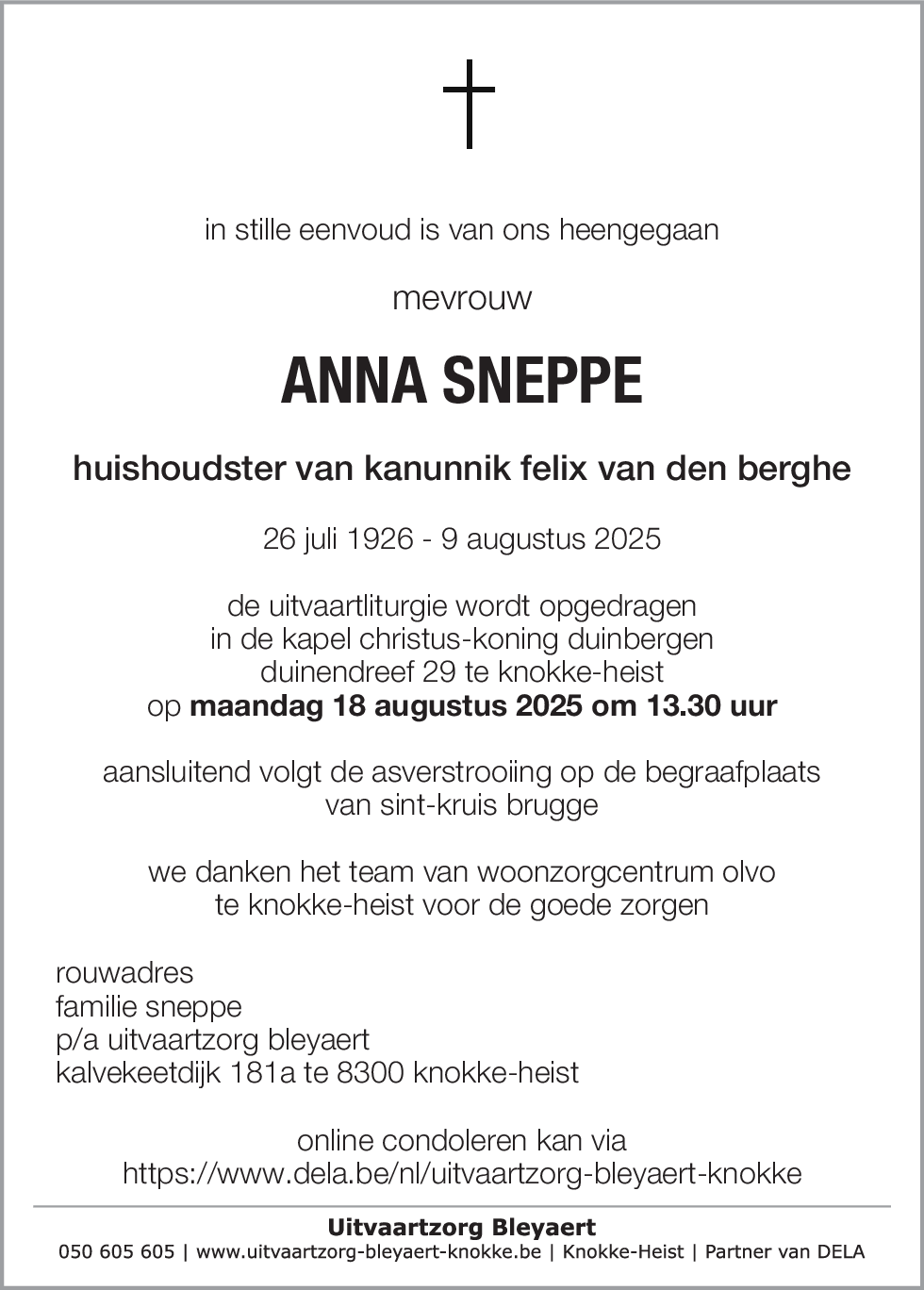 Anna Sneppe